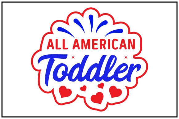 All American Toddler Svg T Shirt: A Perfect Fit for Local Branding