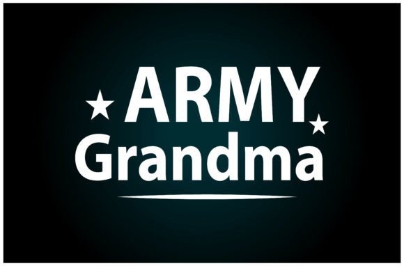 Army Grandma Svg T Shirt: A Versatile Design for Embroidery