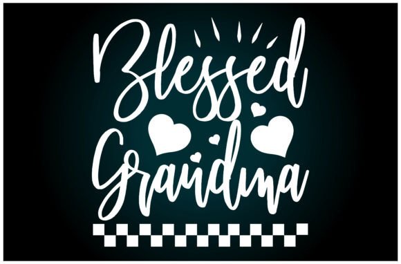 Blessed Grandma SVG T-Shirt: A Versatile Graphic for Branding