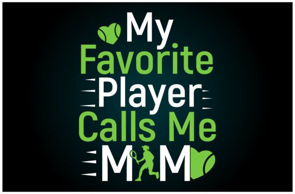 Favorite Player Mom Svg T Shirt: A Versatile Graphic for T-Shirt Designs