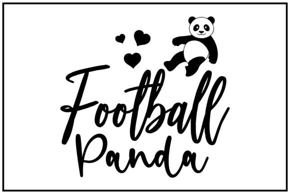 Football Panda Svg T Shirt: A Versatile Graphics Asset