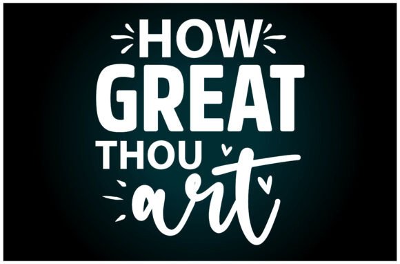 How Great Thou Art SVG T Shirt: A Versatile Graphic for Content Creators