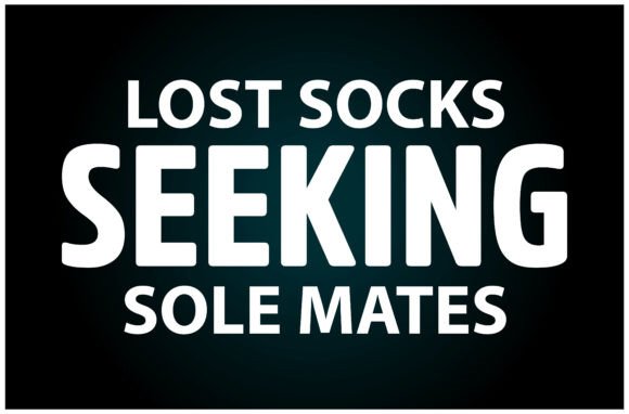 Lost Socks Seeking Sole Mates Svg: A Fun T-Shirt Design