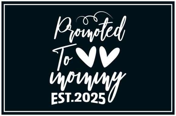 Promoted to Mommy 2024 SVG T-Shirt: A Must-Have Graphic