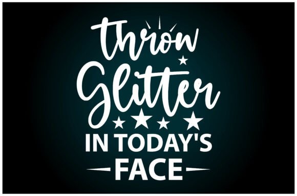 Review: Throw Glitter Face SVG T-Shirt for Creative Design