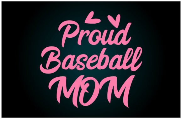 Reviewing Proud Baseball Mom Svg T Shirt for Graphics and T-Shirt Designs